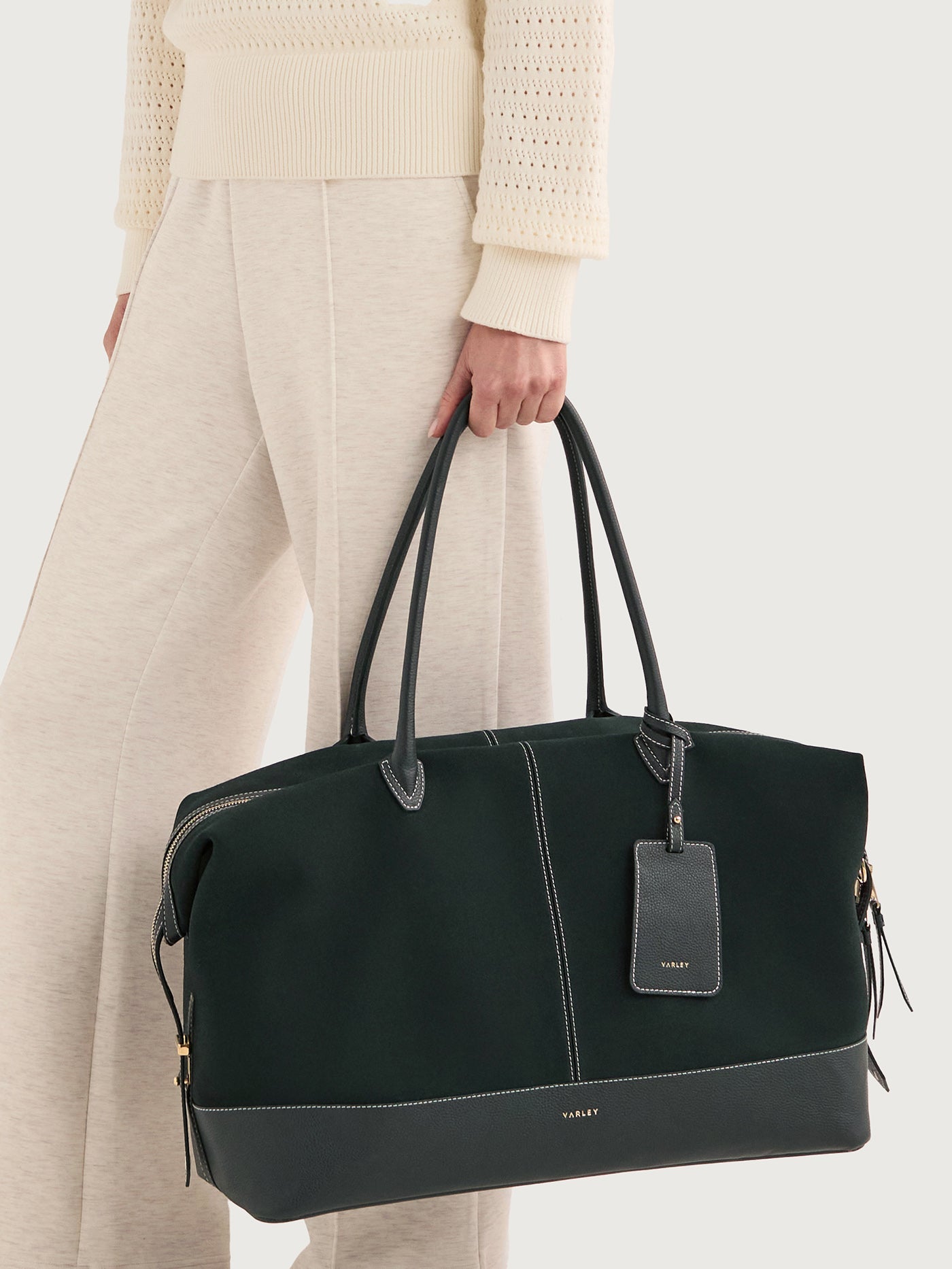 Varley Forest Lodale Suede Duffle Bag