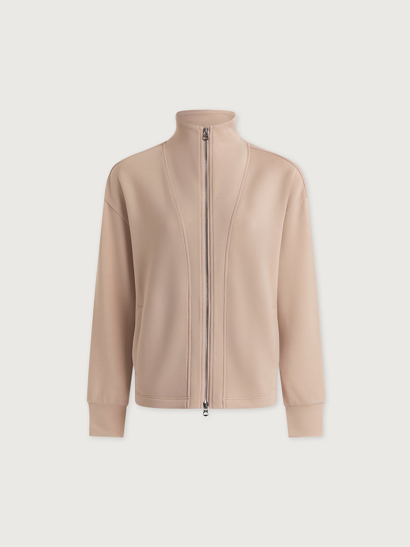 Varley Mushroom Arlene Zip Through Sweat