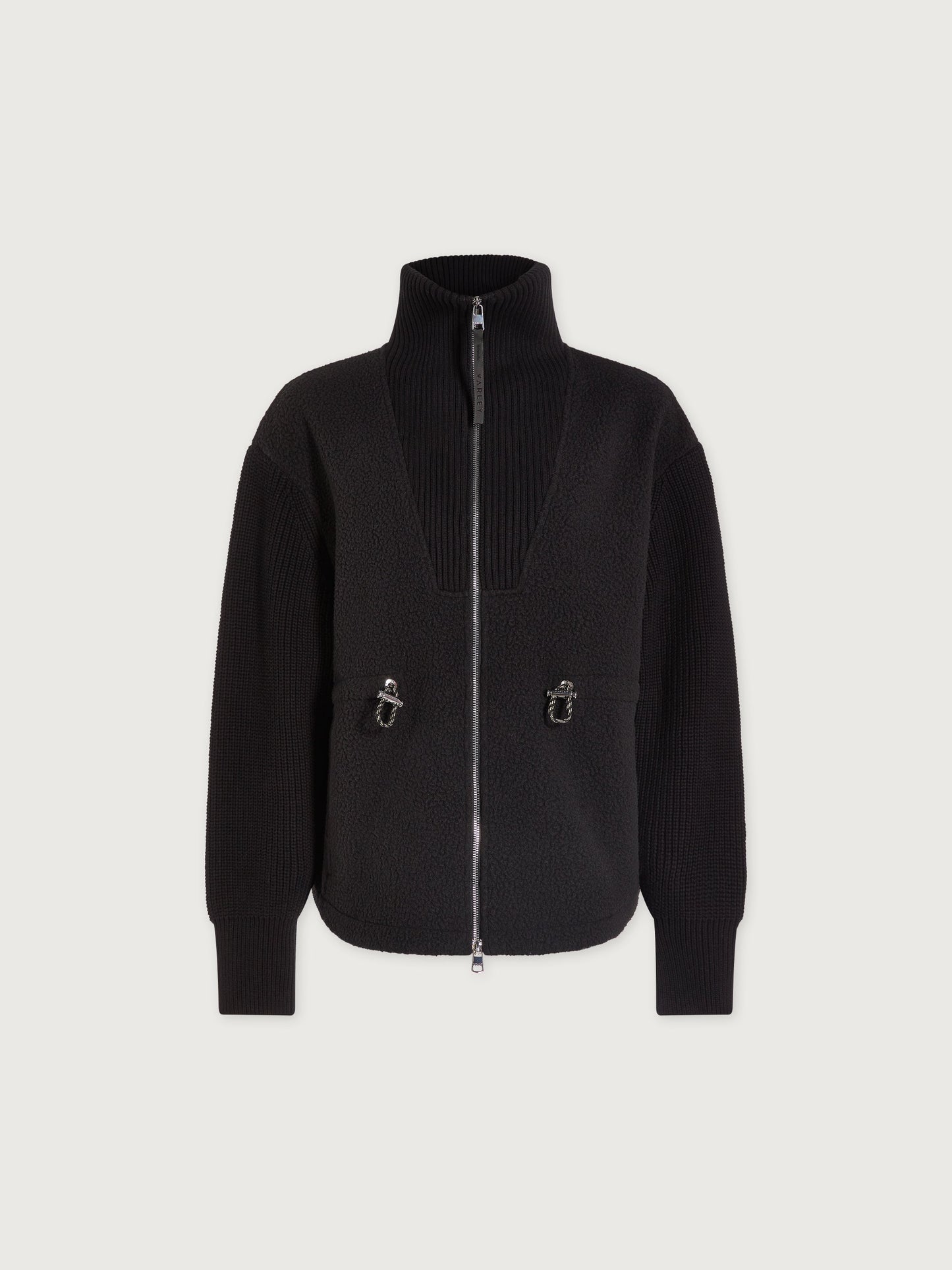 Varley Black Renea Fleece Jacket