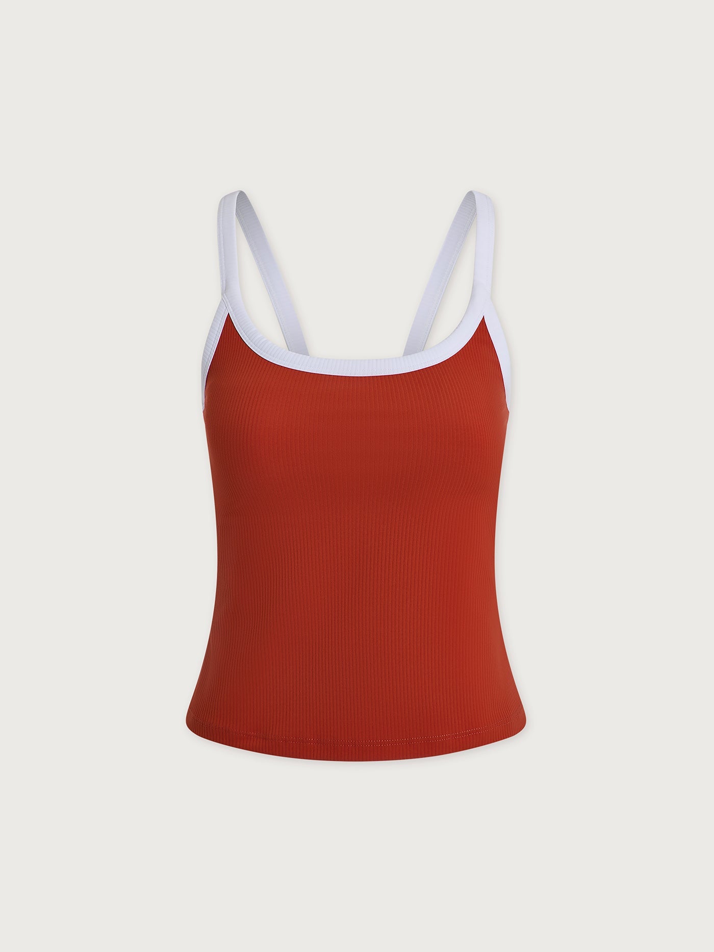 Varley Baked Apple Theon Scoop Neck Tank
