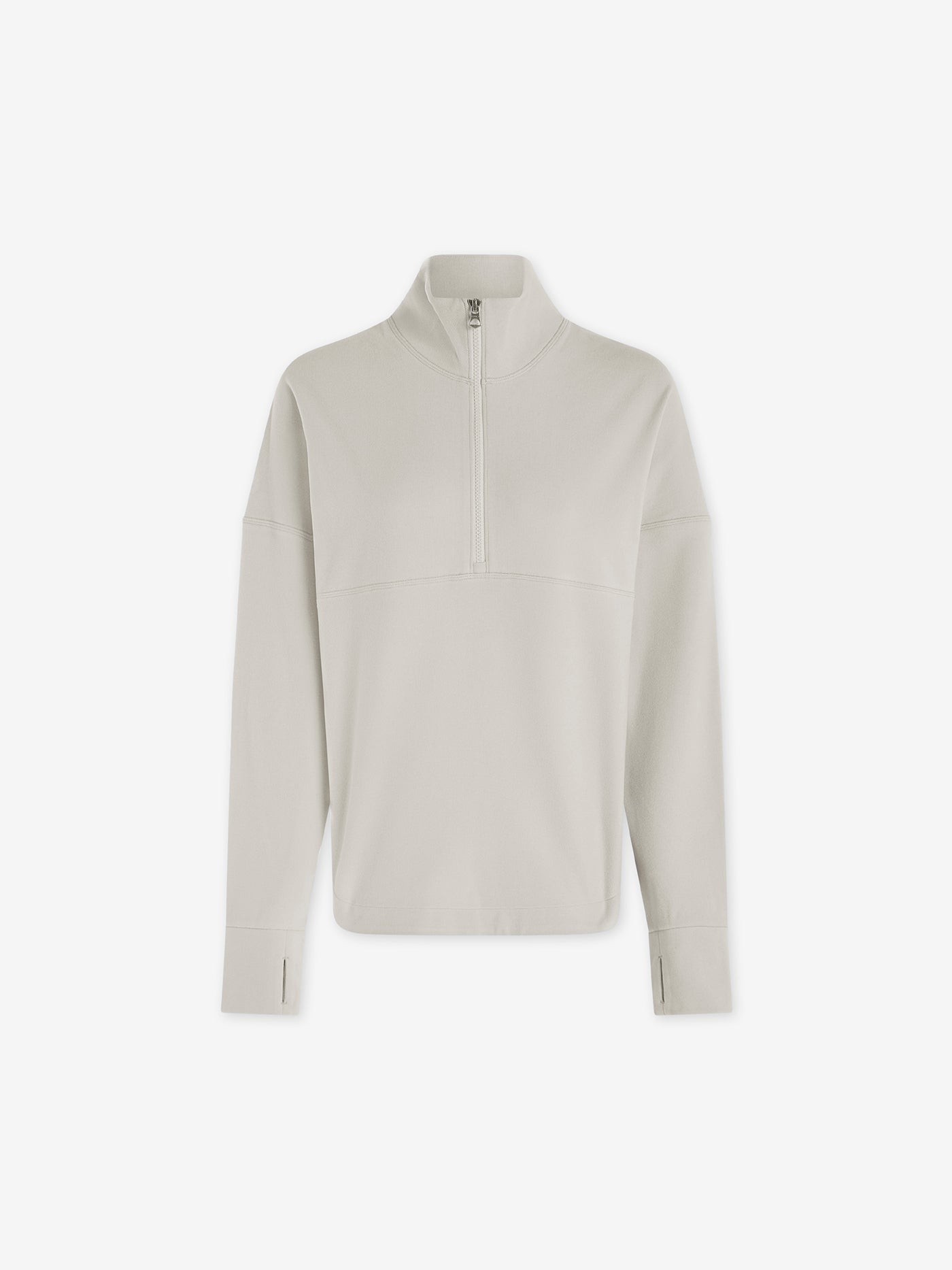 Varley Cement Marl Erina Half-Zip Active Sweatshirt