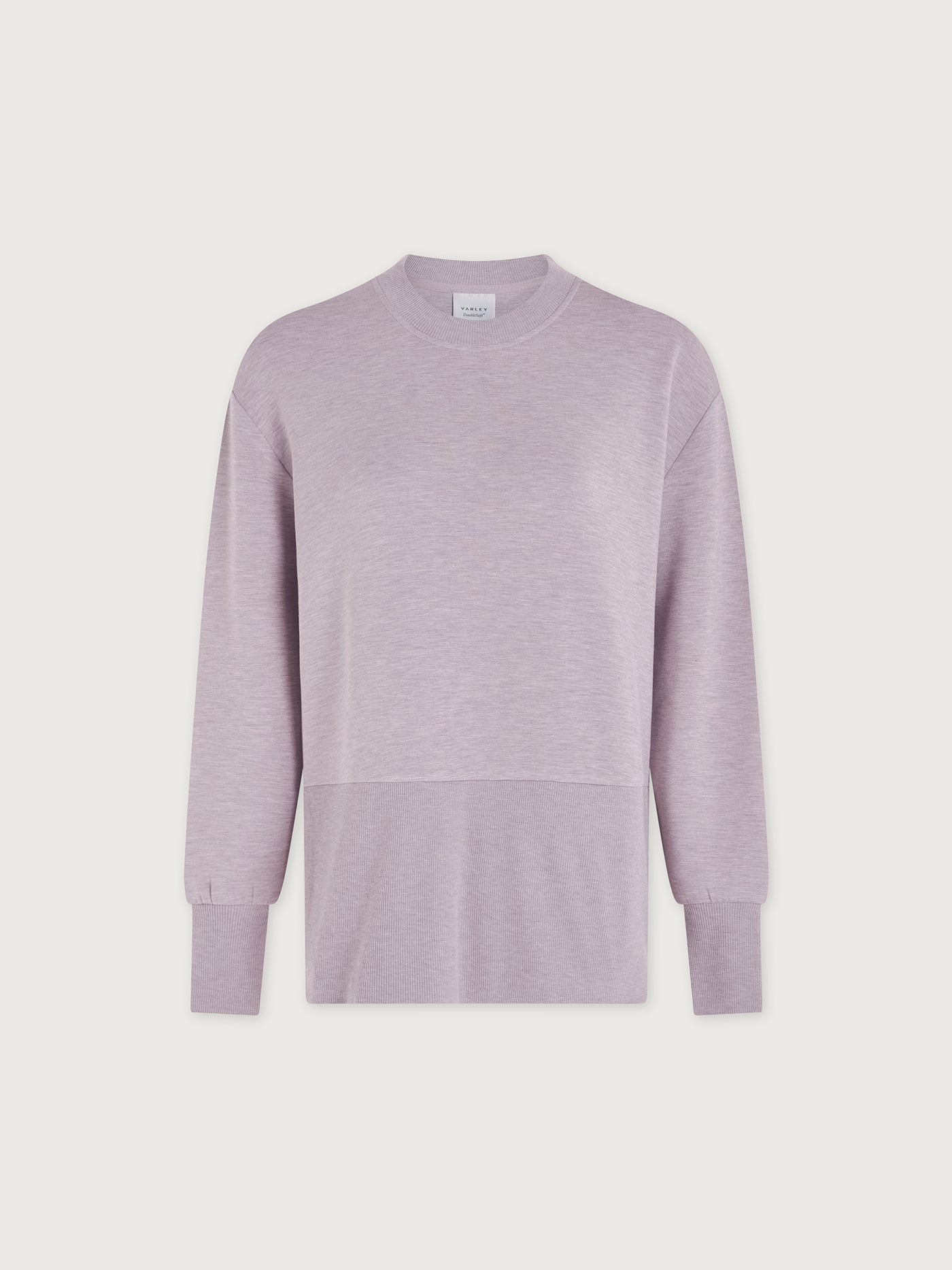 Varley Mauve Marl Lowry Sweat