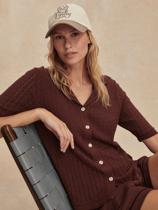 Varley Ironwood Madelene Knit Shirt