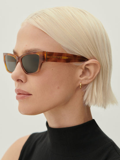 Varley Bright Tortoise Melra Sunglasses