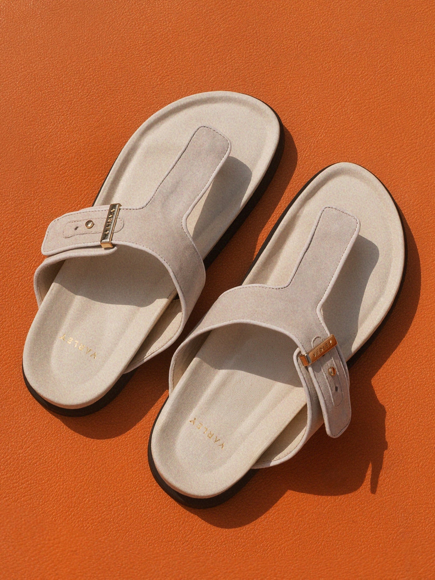 Varley Birch Aisne Toe Post Sandals Suede