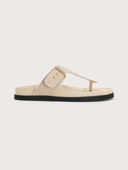 Varley Birch Aisne Toe Post Sandals Suede