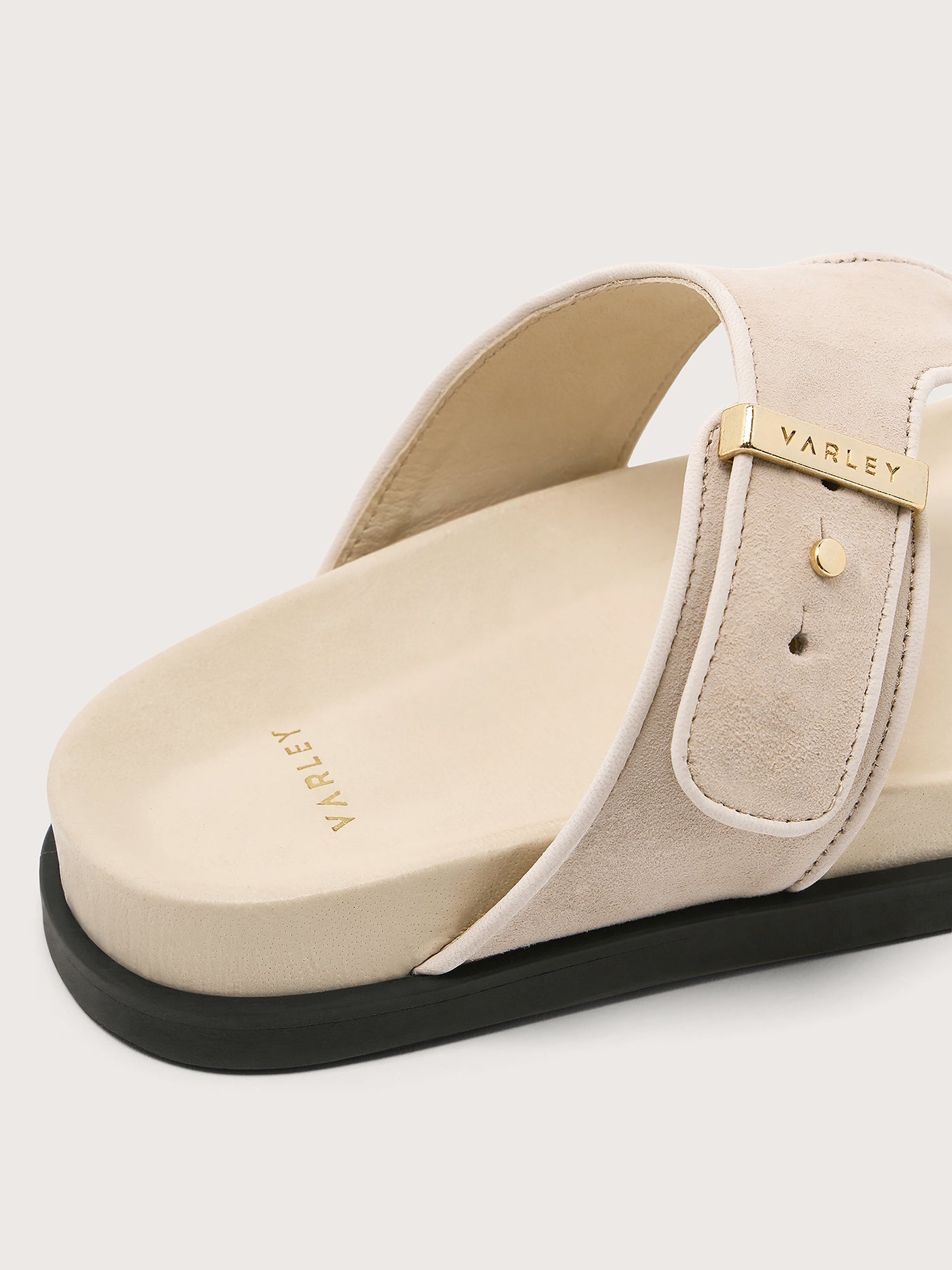 Varley Birch Aisne Toe Post Sandals Suede