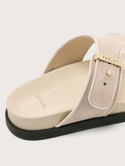 Varley Birch Aisne Toe Post Sandals Suede