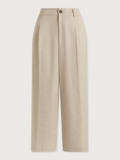 Varley Birch Marl Ellison Crop Wide Leg 24