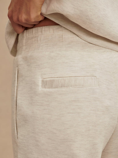Varley Ivory Marl The Slim Cuff pant 27.5