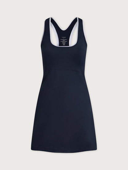 Varley Blue Nights Ruan Court Dress 30"