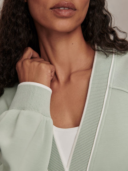 Varley Aqua Foam Scottie Cardigan