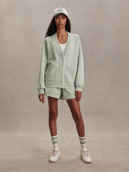Varley Aqua Foam Scottie Cardigan