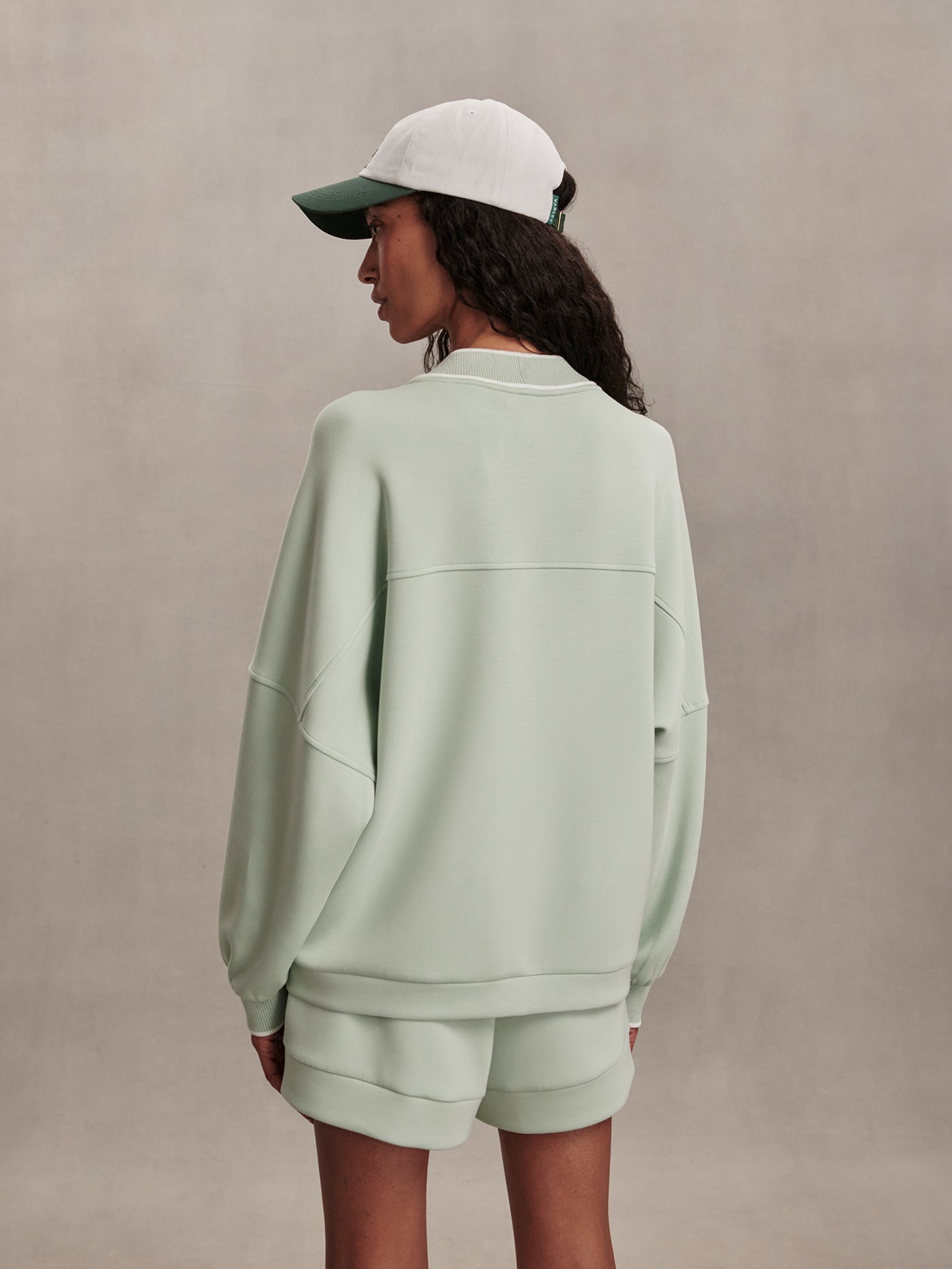 Varley Aqua Foam Scottie Cardigan
