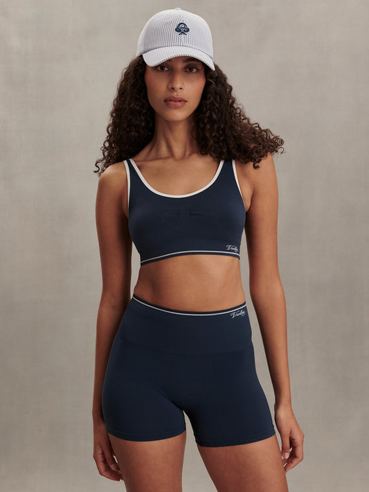 Varley Blue Nights Sakura Seamless Sports Bra