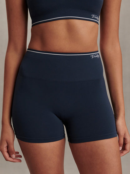 Varley Blue Nights Chihiro Seamless Shorts 4"