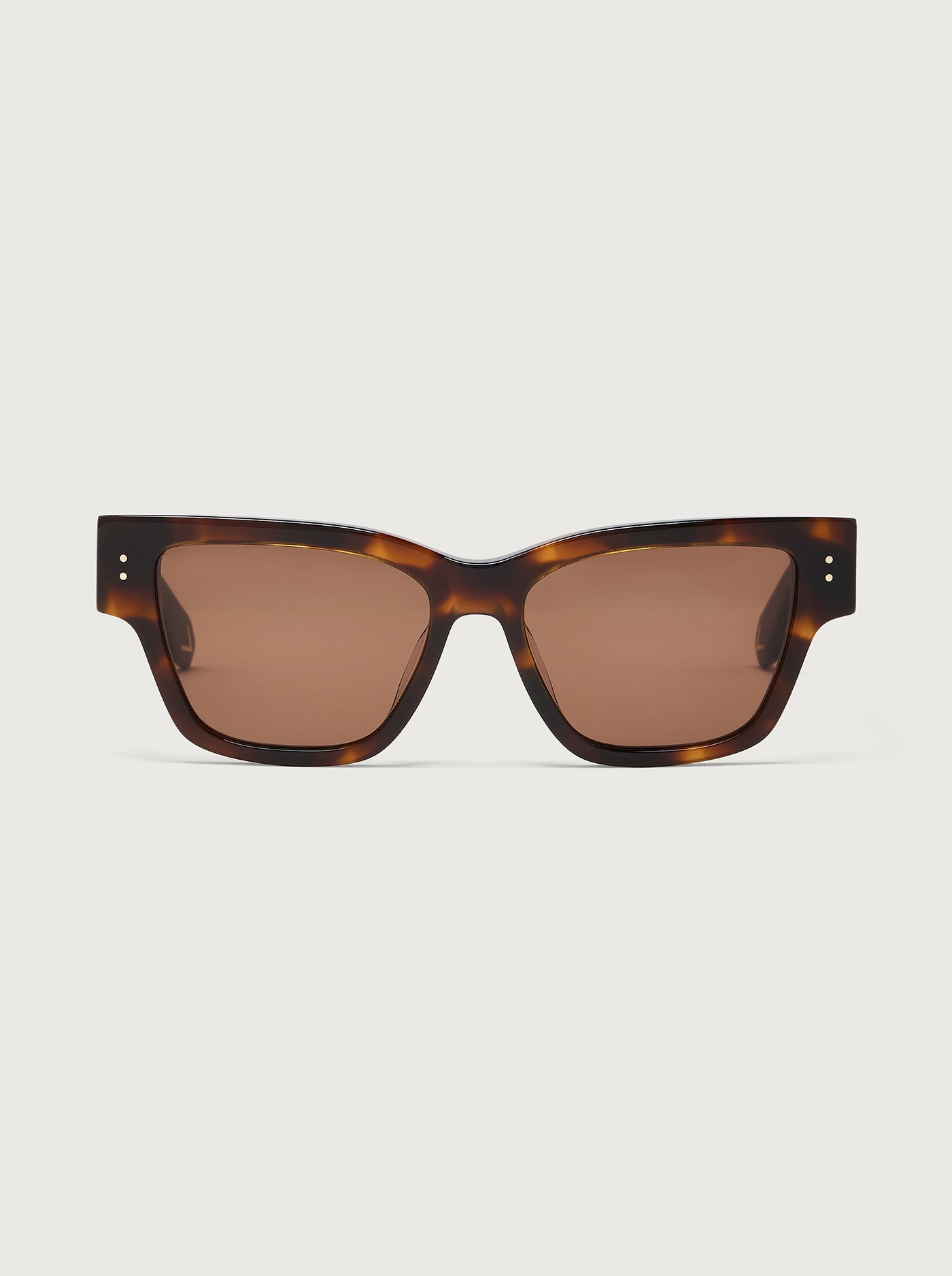 Varley Tortoise Alber Square Sunglasses