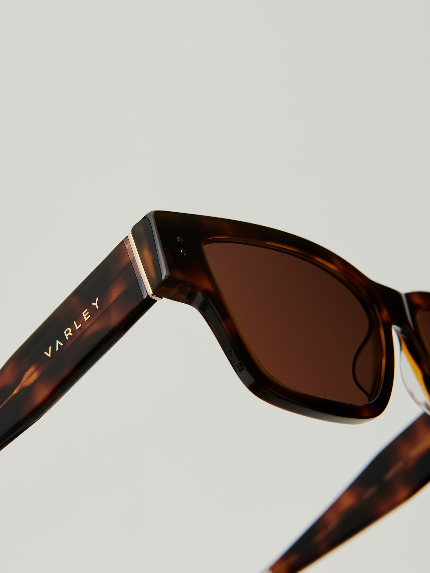 Varley Tortoise Alber Square Sunglasses