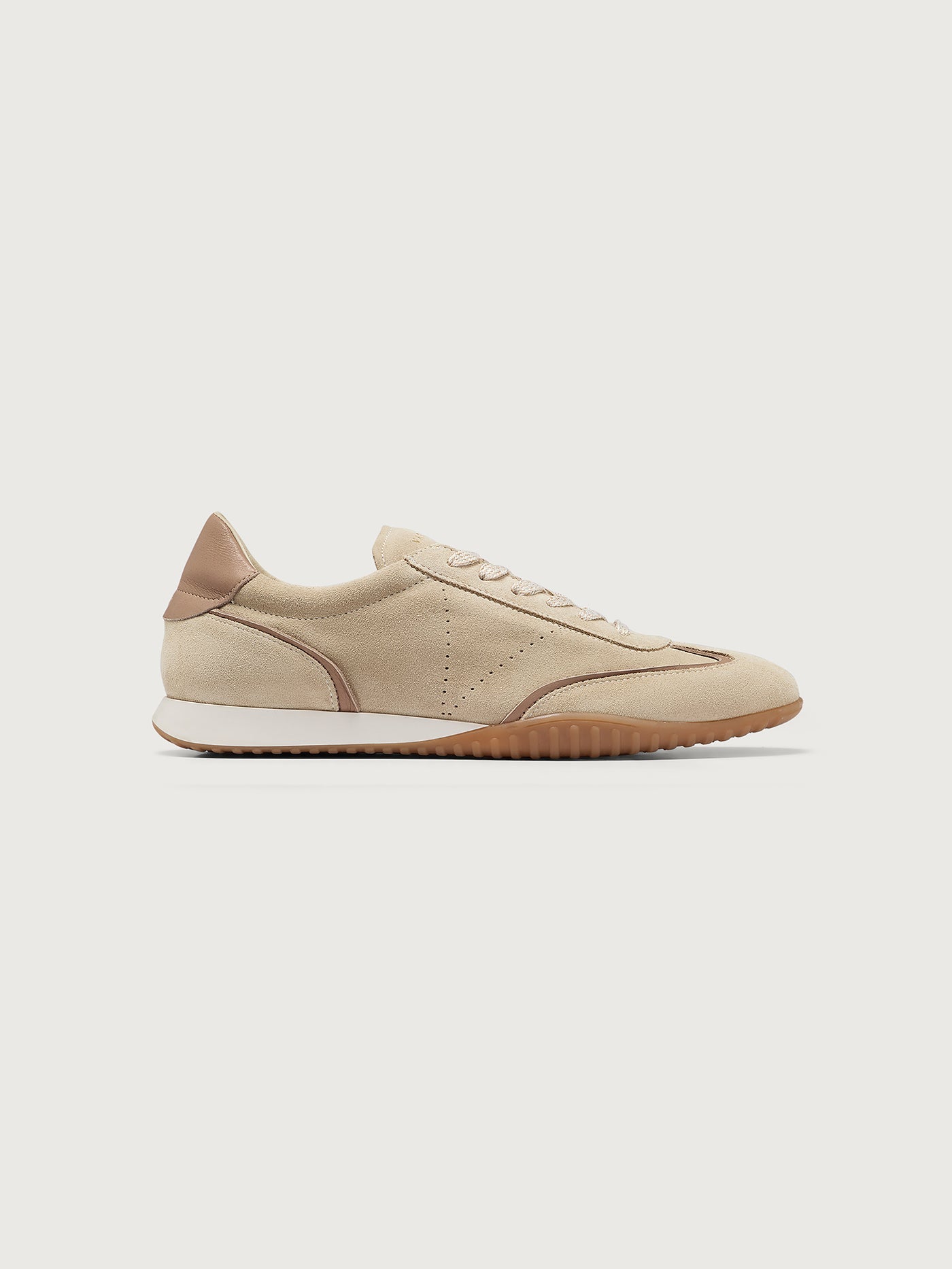 Varley White Pepper Asmei Sneaker Suede