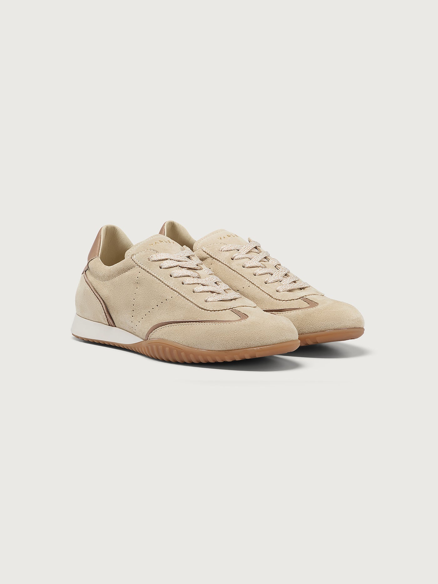 Varley White Pepper Asmei Sneaker Suede