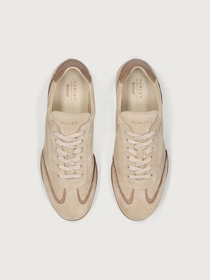 Varley White Pepper Asmei Sneaker Suede