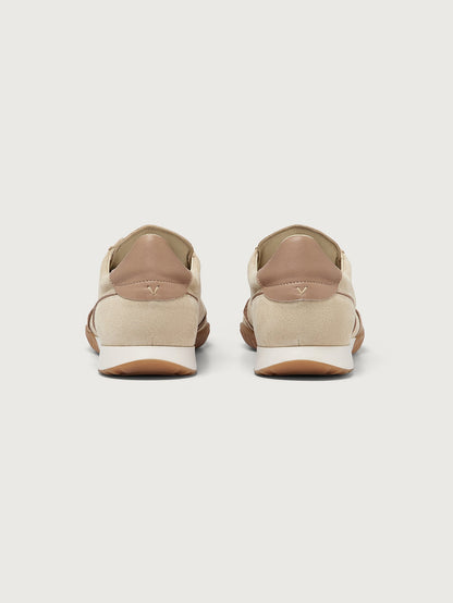 Varley White Pepper Asmei Sneaker Suede