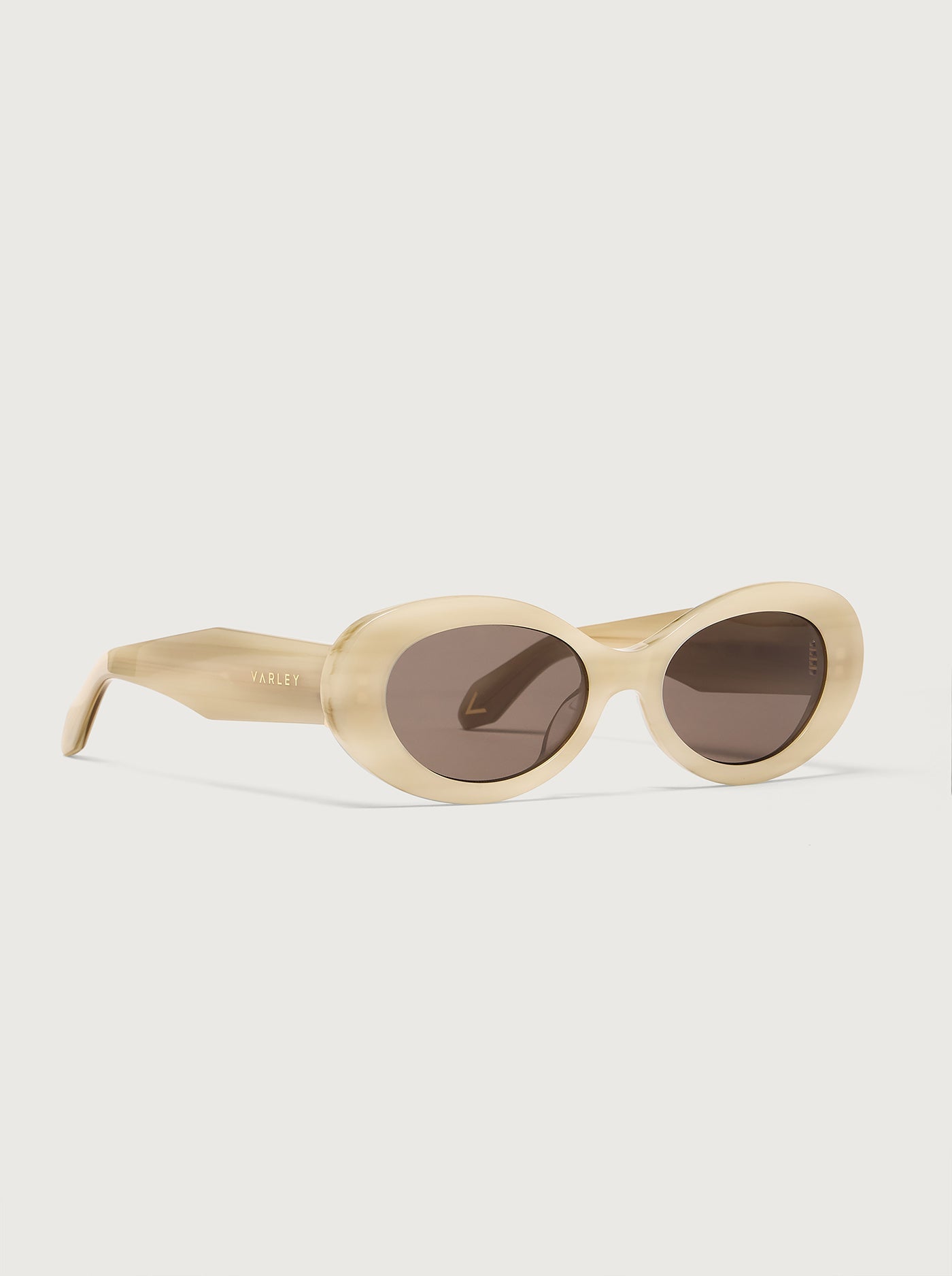 Varley Birch Mock Horn Bethnall Oval Sunglasses
