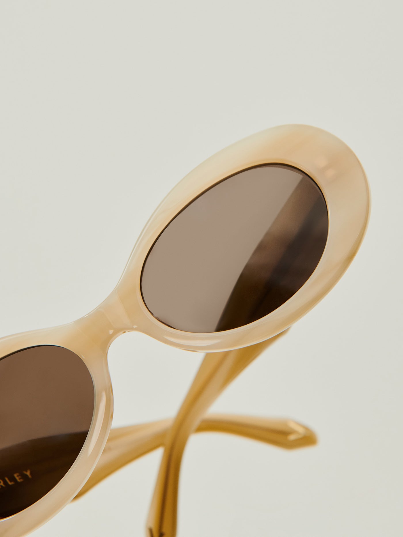 Varley Birch Mock Horn Bethnall Oval Sunglasses