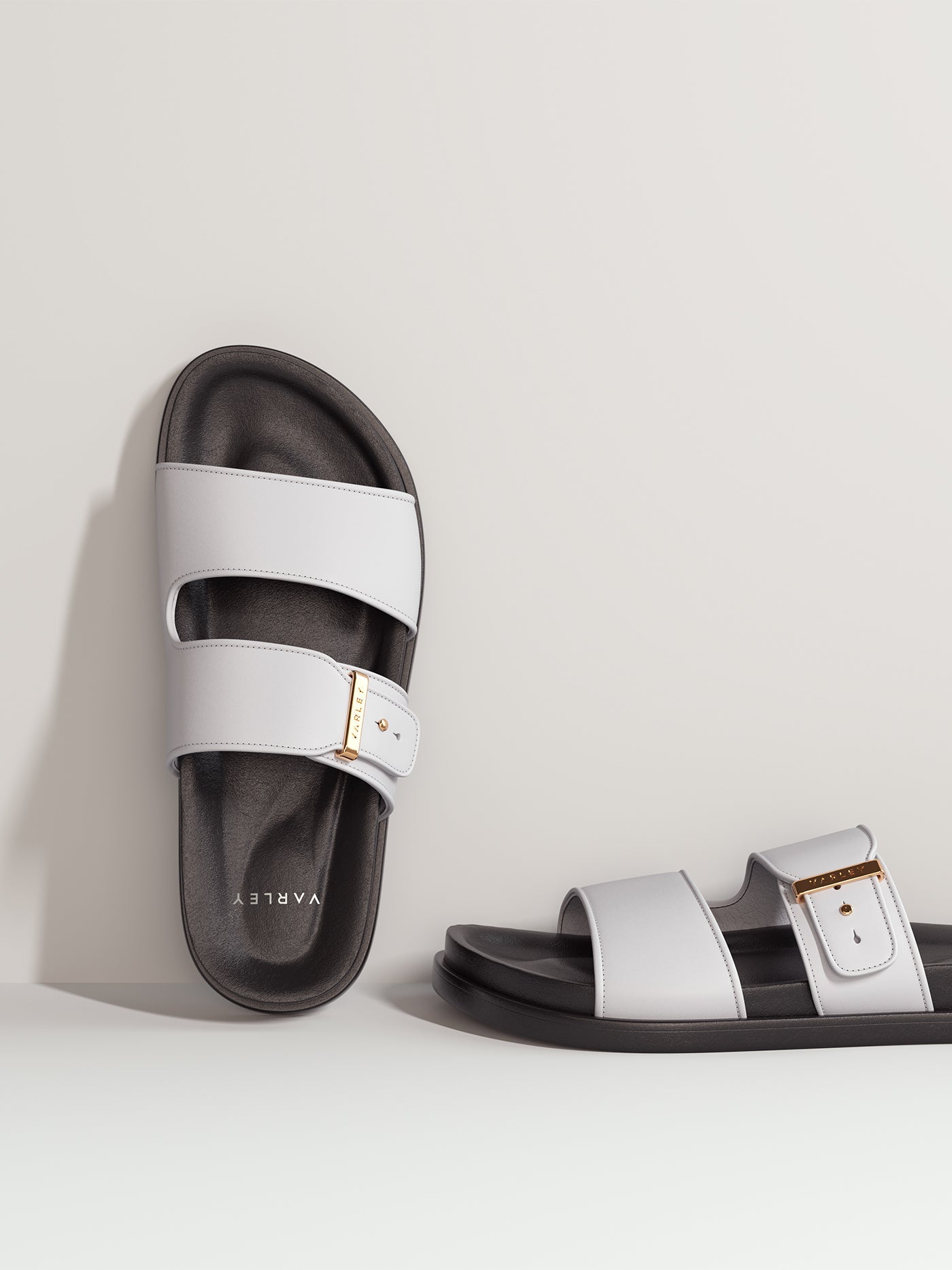 Varley White Latona Nappa Sandal