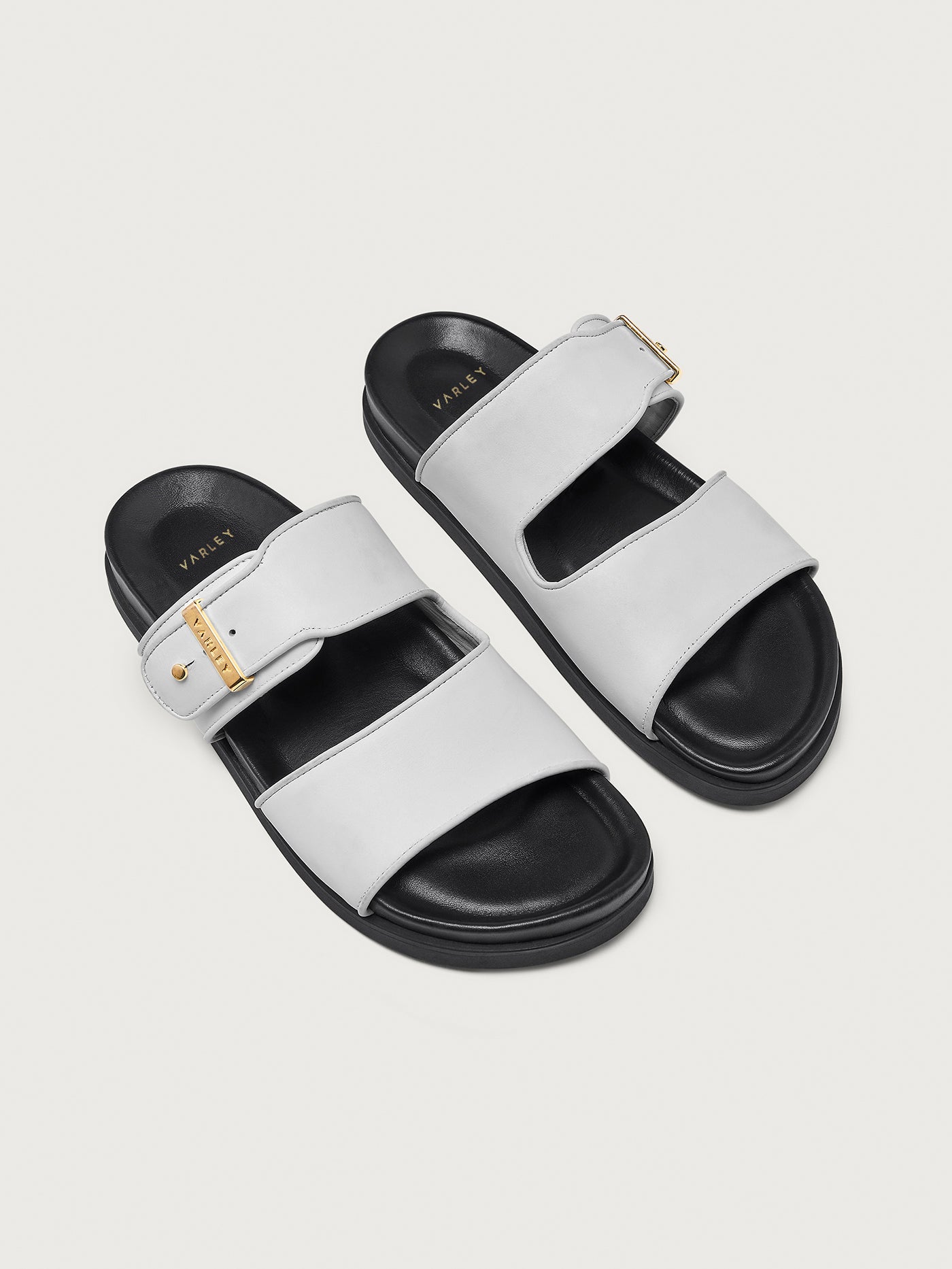 Varley White Latona Nappa Sandal