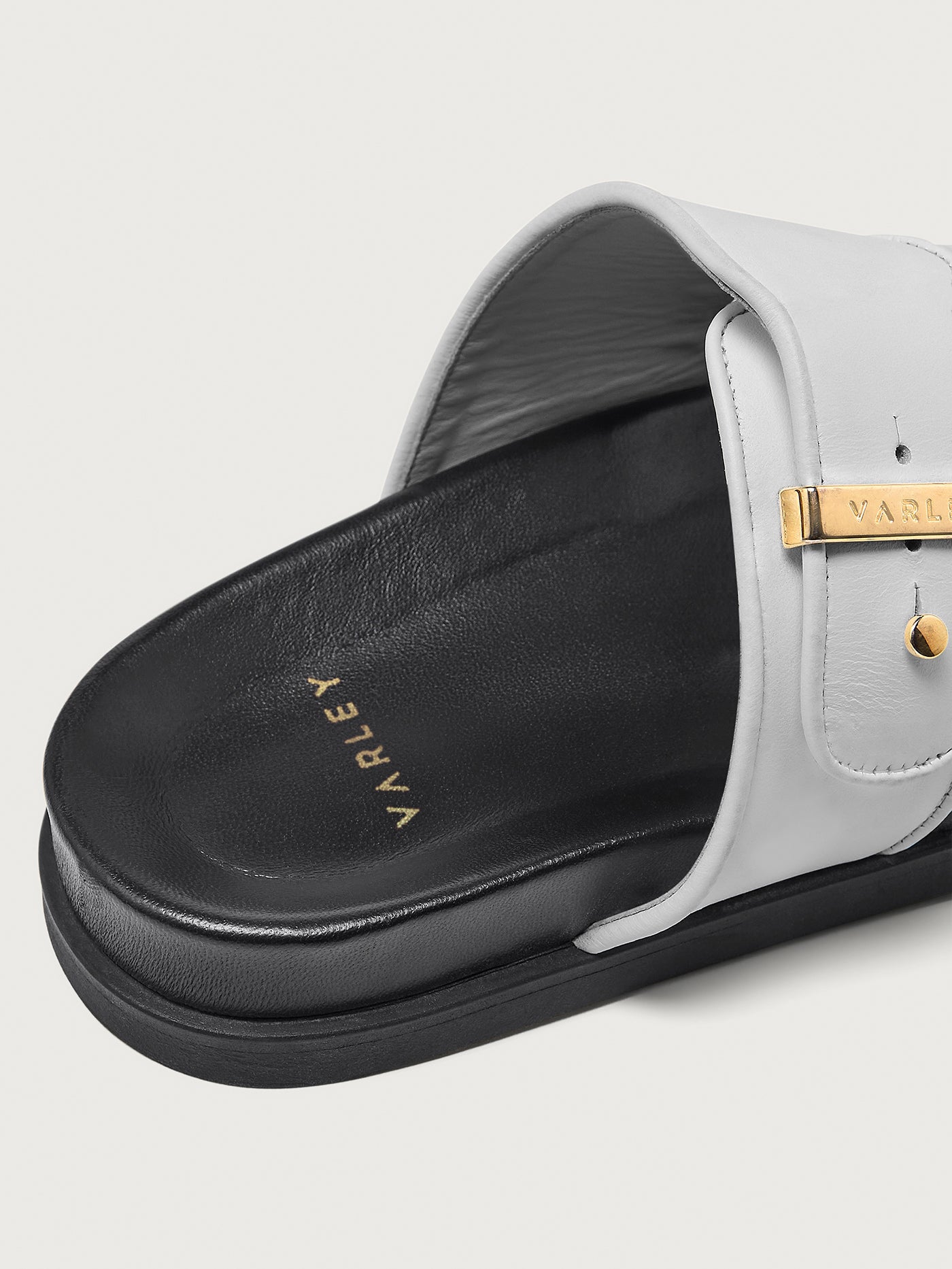 Varley White Latona Nappa Sandal