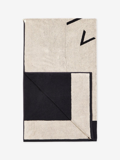 Varley Black/Sandshell Taylor Pool Towel | VARLEY US