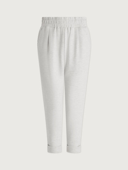 Varley Ivory Marl The Rolled Cuff Pant 25 | VARLEY US