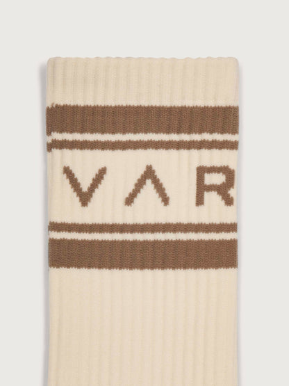 Varley Birch/ Desert Taupe Astley Active Sock | VARLEY US