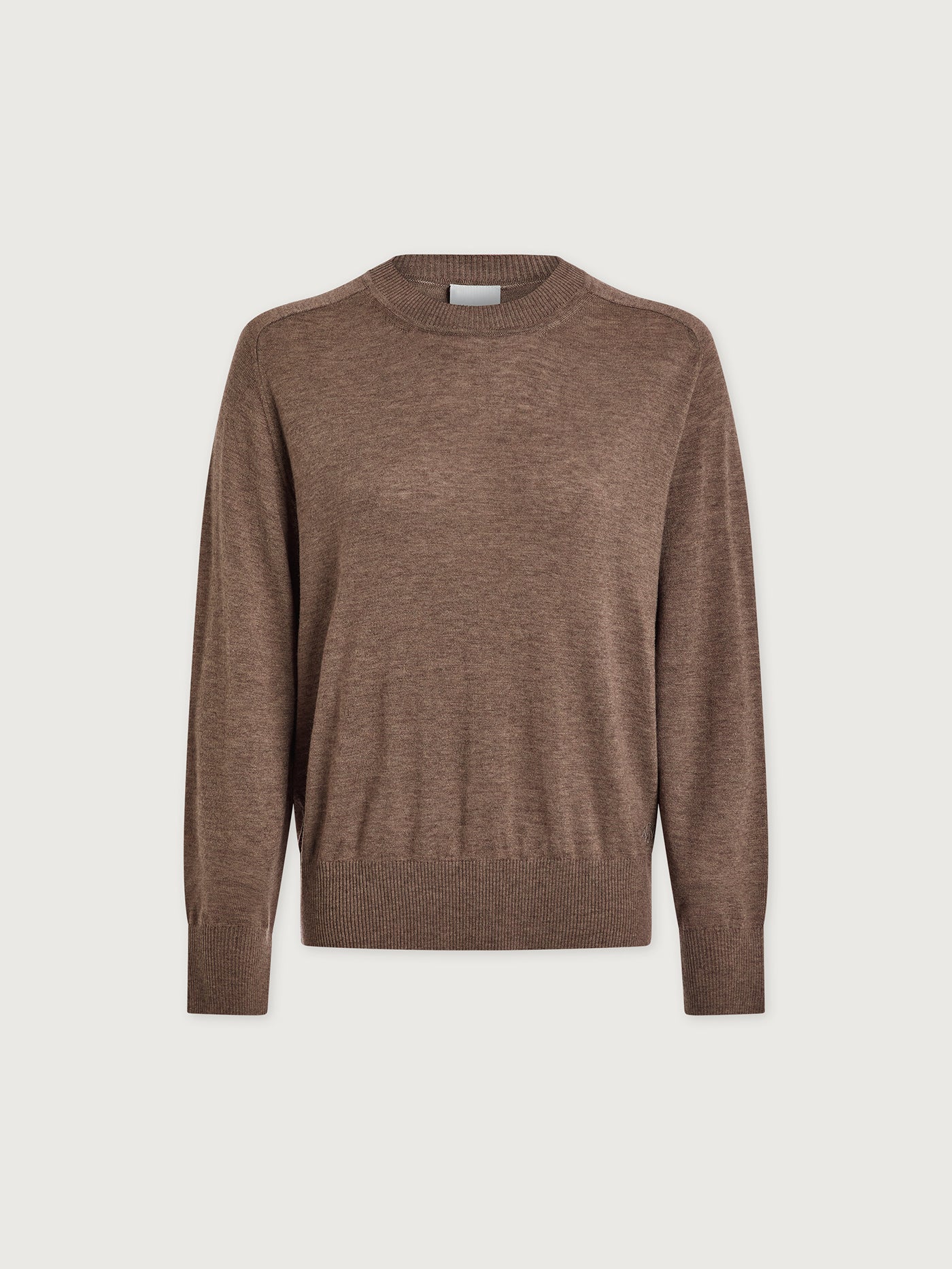 Varley Cinder Marl Fincham Knit Sweater