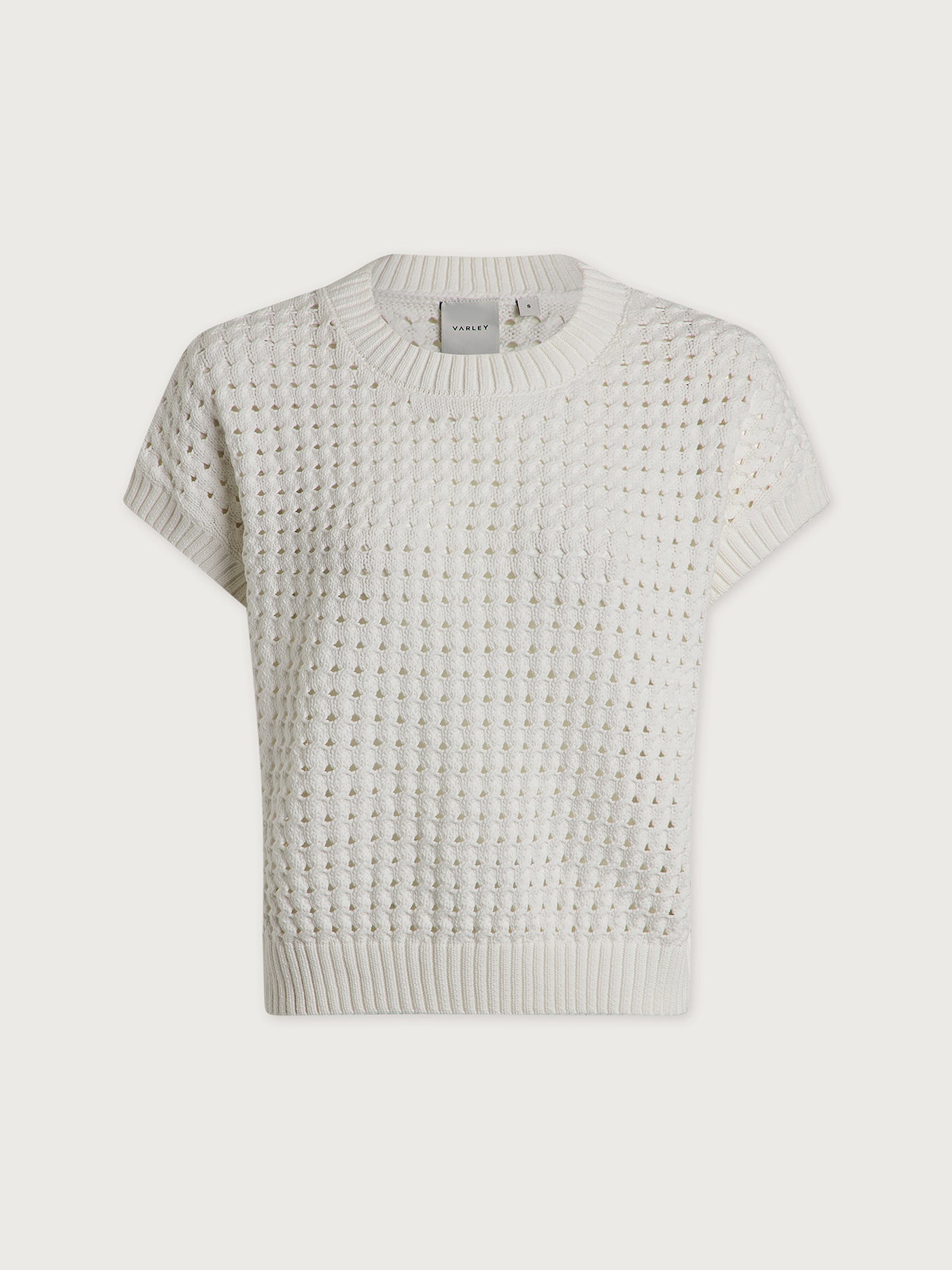 Varley Snow White Denny Knit Top