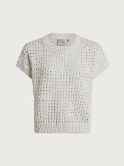 Varley Snow White Denny Knit Top