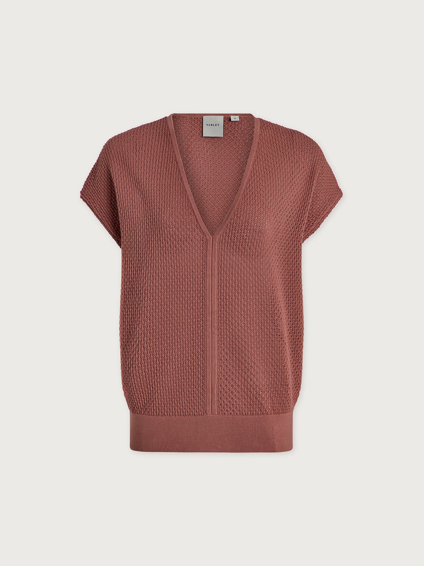 Varley Ash Rose Ashford Knit Top