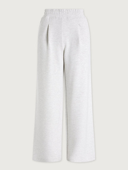 Varley Ivory Marl The Extra Wide Leg Pant 29.5