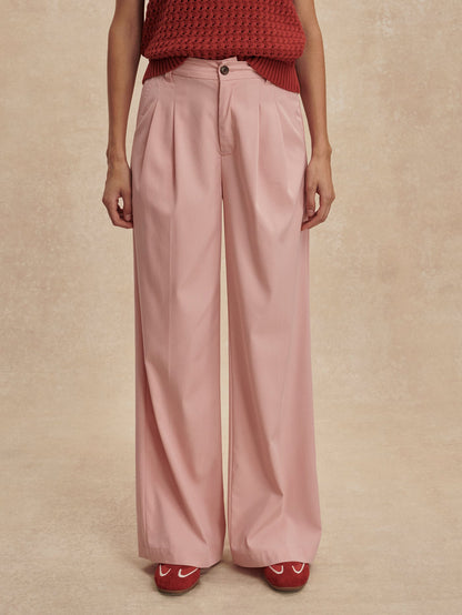 Varley Mellow Rose Jayla Wide Leg Trouser 32
