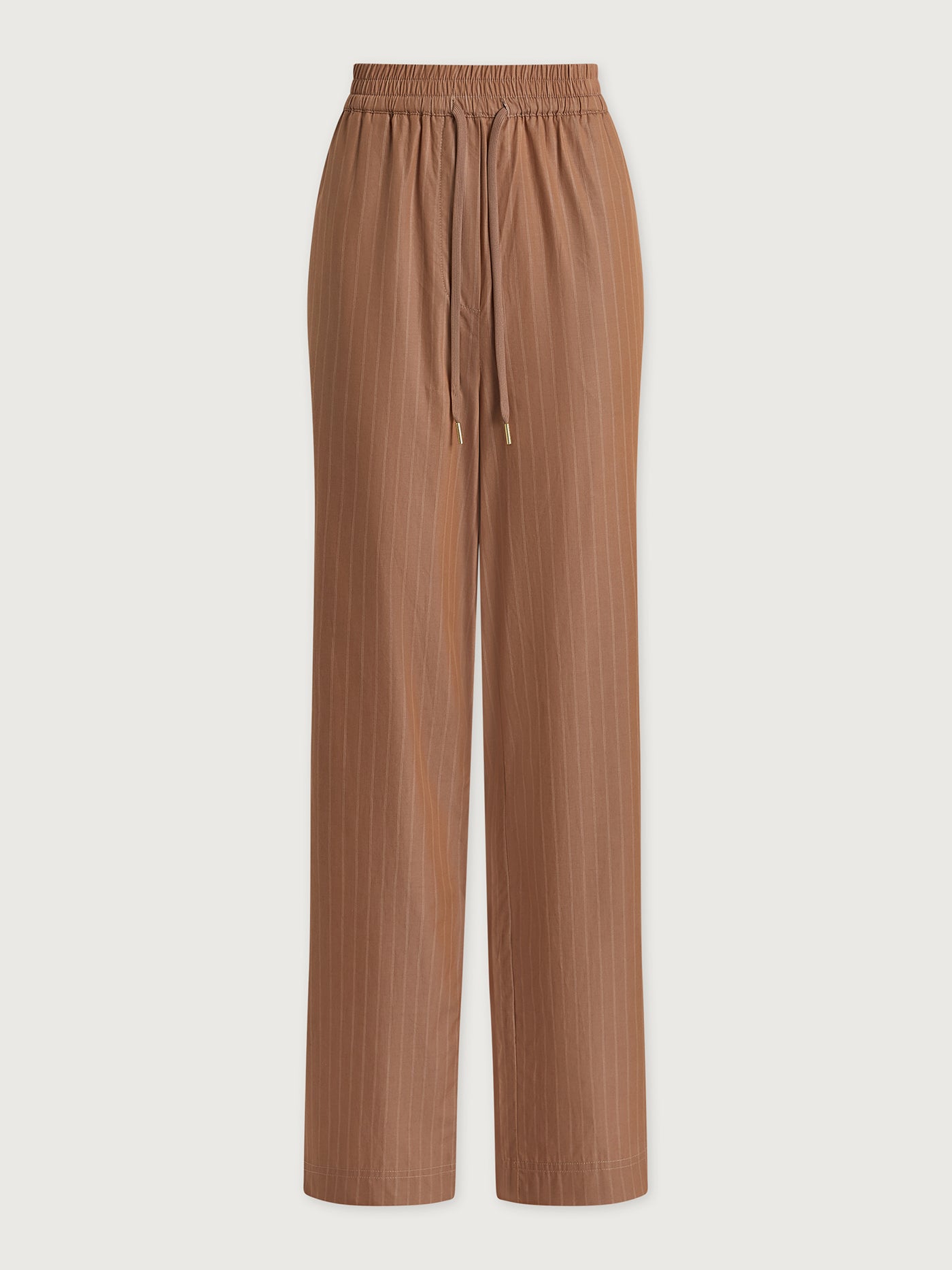 Varley Camel Stripe Rowan Straight Leg 30