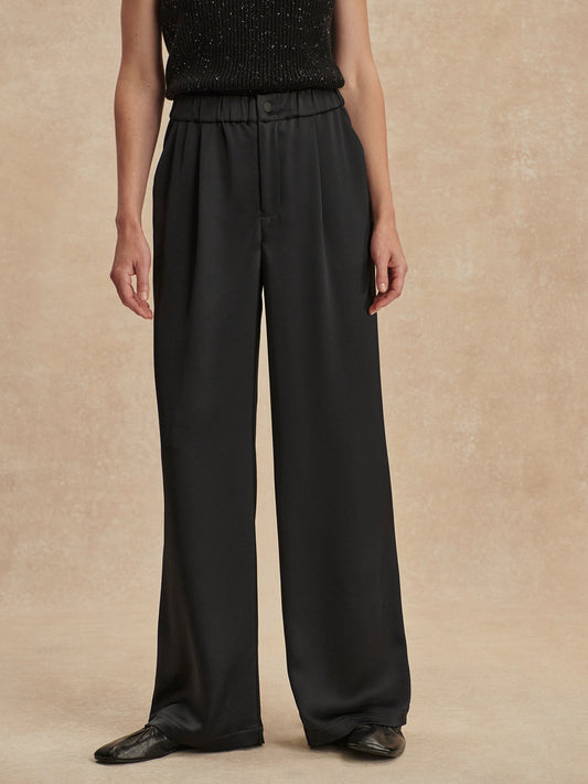 Varley Black Bryden Wide Leg 32