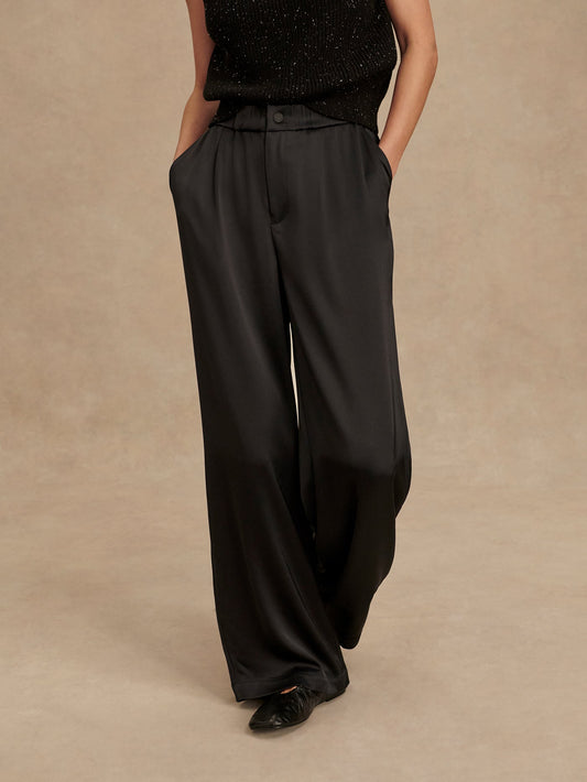 Varley Black Bryden 2.0 Wide Leg 32