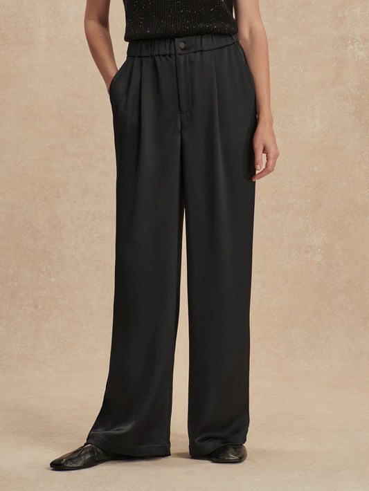 Varley Black Bryden Wide Leg 29.5