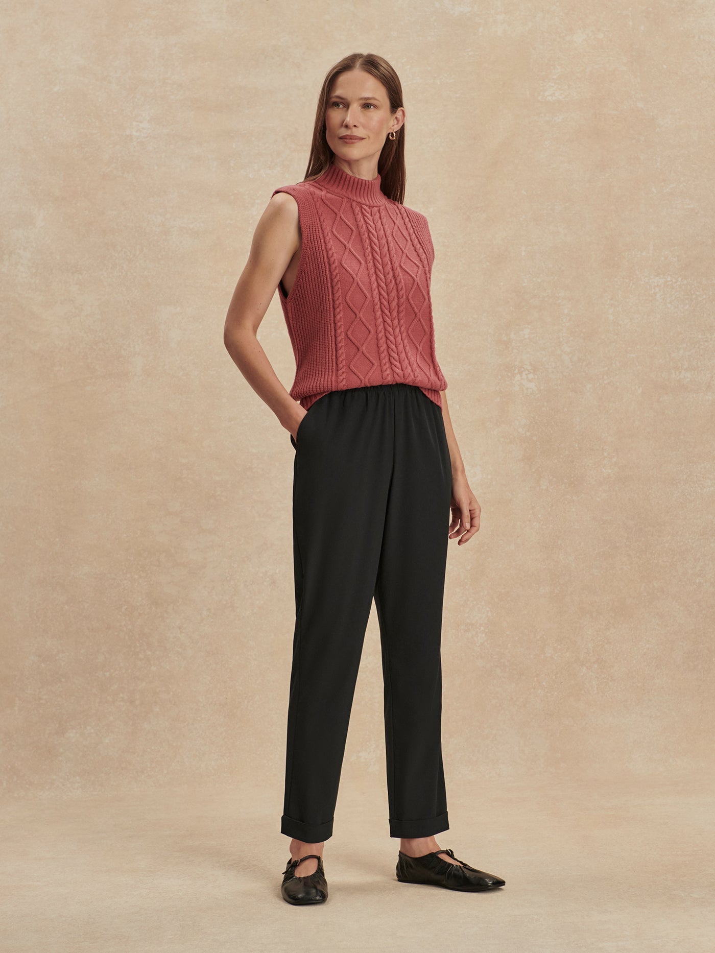 Varley Black Alana Tapered Leg 2.0 29