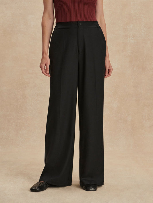 Varley Black Winnie Wide Leg 32