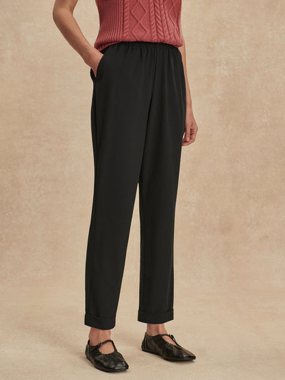 Varley Black Alana Tapered Leg 2.0 27