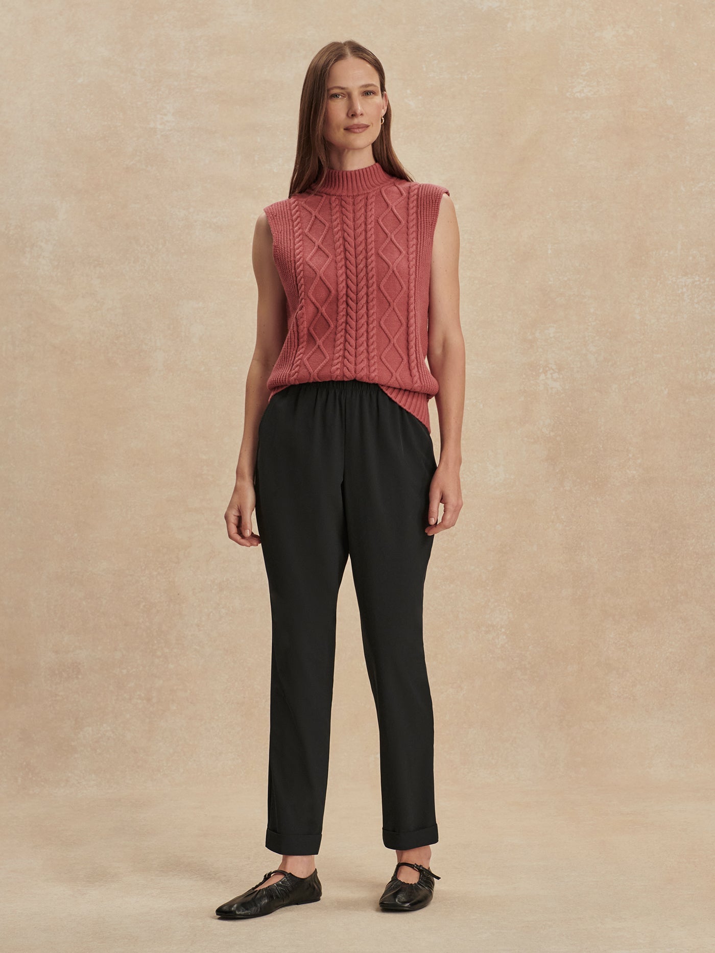 Varley Black Alana Tapered Leg 2.0 27