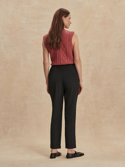 Varley Black Alana Tapered Leg 2.0 27
