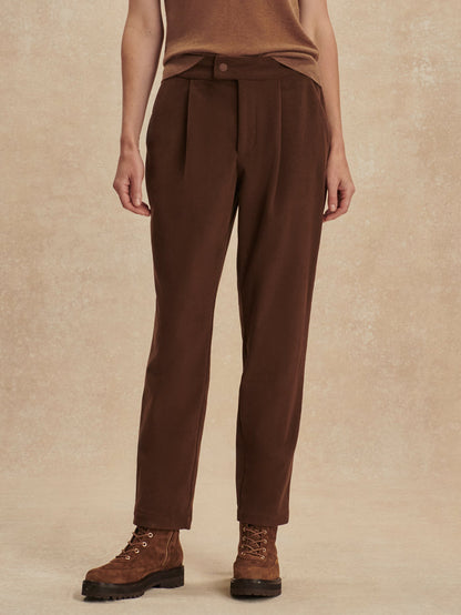 Varley Dark Toffee Nell Reg Tapered Leg 27